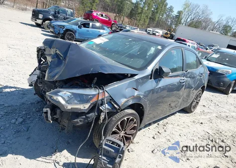 2016 Toyota Corolla S Plus из США, поврежденный, VIN 2T1BURHE1GC587911